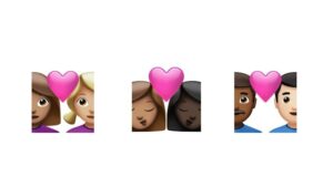 Apple iOS 14.5 Couple emoji
