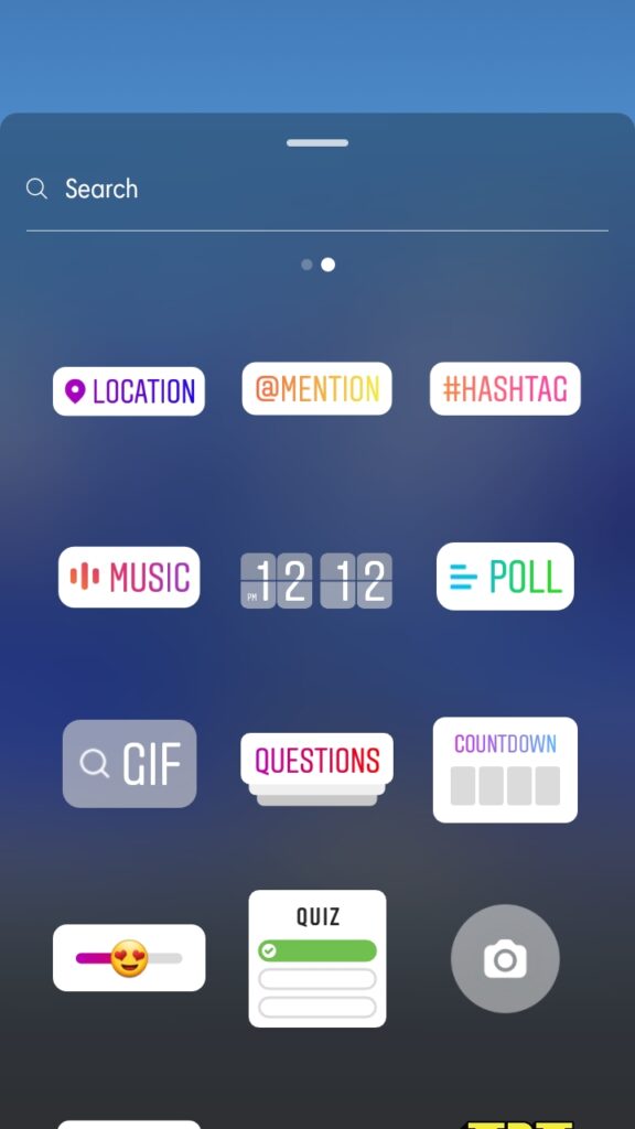 mention sticker on Instagram Story