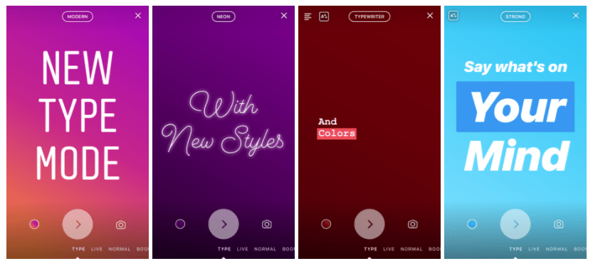 Different Fonts For Instagram Stories