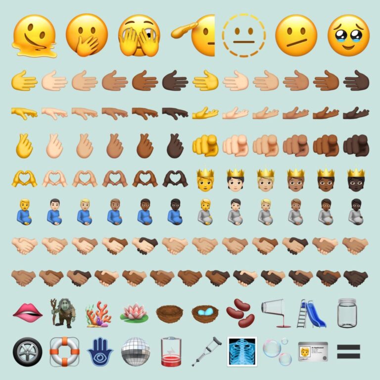 New emojis in iOS 15.4 copy and paste - Cute Symbols